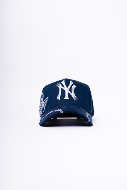 NY BARBED BLUE WINGS